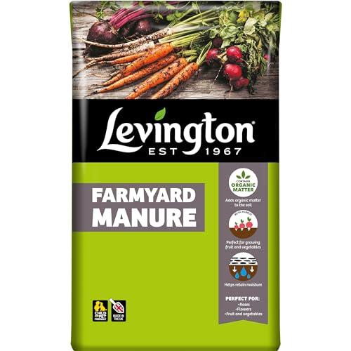 Levington Farm Yard Manure Organic Blend 50L Brown