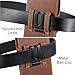 Phone Holster with Belt Clip for iPhone 17/16/15/14/13/12 Pro Max & Plus, Galaxy S25/S24/S23/S22 Ultra & Plus, Premium Leather Pouch with Card Holder, Magnetic Closure, Rugged Outdoor Case - L Brown