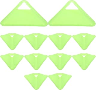 BESPORTBLE 12 Pçs Cones De Futebol Cones De Futebol De Treinamento Cones De Disco De Plástico Cones Esportivos Pequenos Cones Marcadores Para Futebol Basquete Futebol Outros Jogos Esportivos