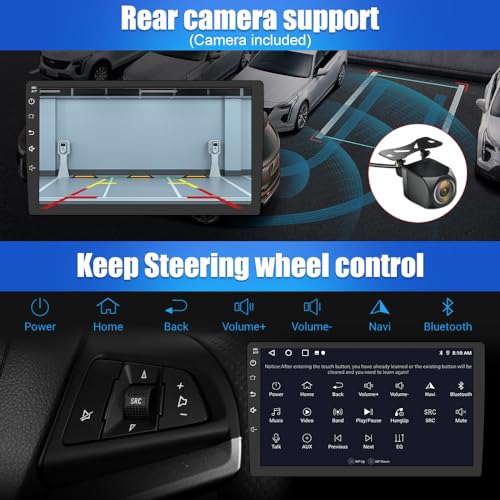 Image of Android 13 Car Radio Stereo for Ford F150 F-150 2009 2010 2011 2012, 9 inch Touch Screen 2G+32G Head Unit with Carplay /Android Auto SWC GPS WiFi Bluetooth FM RDS DSP Free Backup Camer