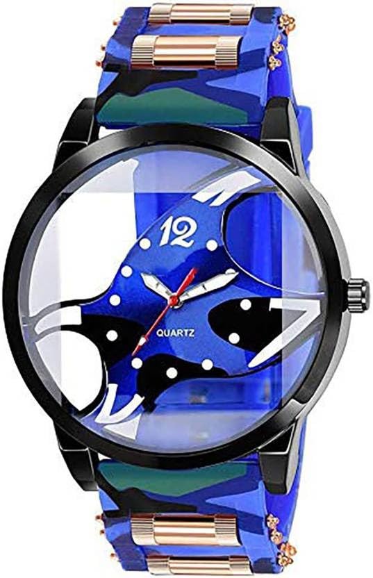 Giffemans Watch Heavy Quality Watch for Mens Kids Watch for Boys (Blue) (B0CKC15HB2) Amazon Price History, Amazon Price Tracker