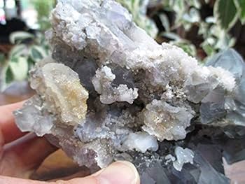 Amazon.co.jp: ブルーフローライト 原石 蛍石 クラスターの通販