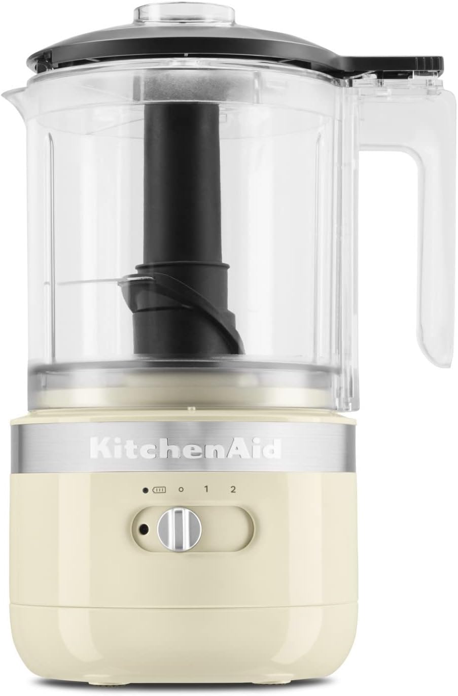 KitchenAid 1.19L Cordless Mini Food Processor Almond Cream Amazon