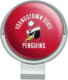 GRAPHICS & MORE Youngstown State Penguins Logo Golf Hat Clip with Magnetic Ball Marker