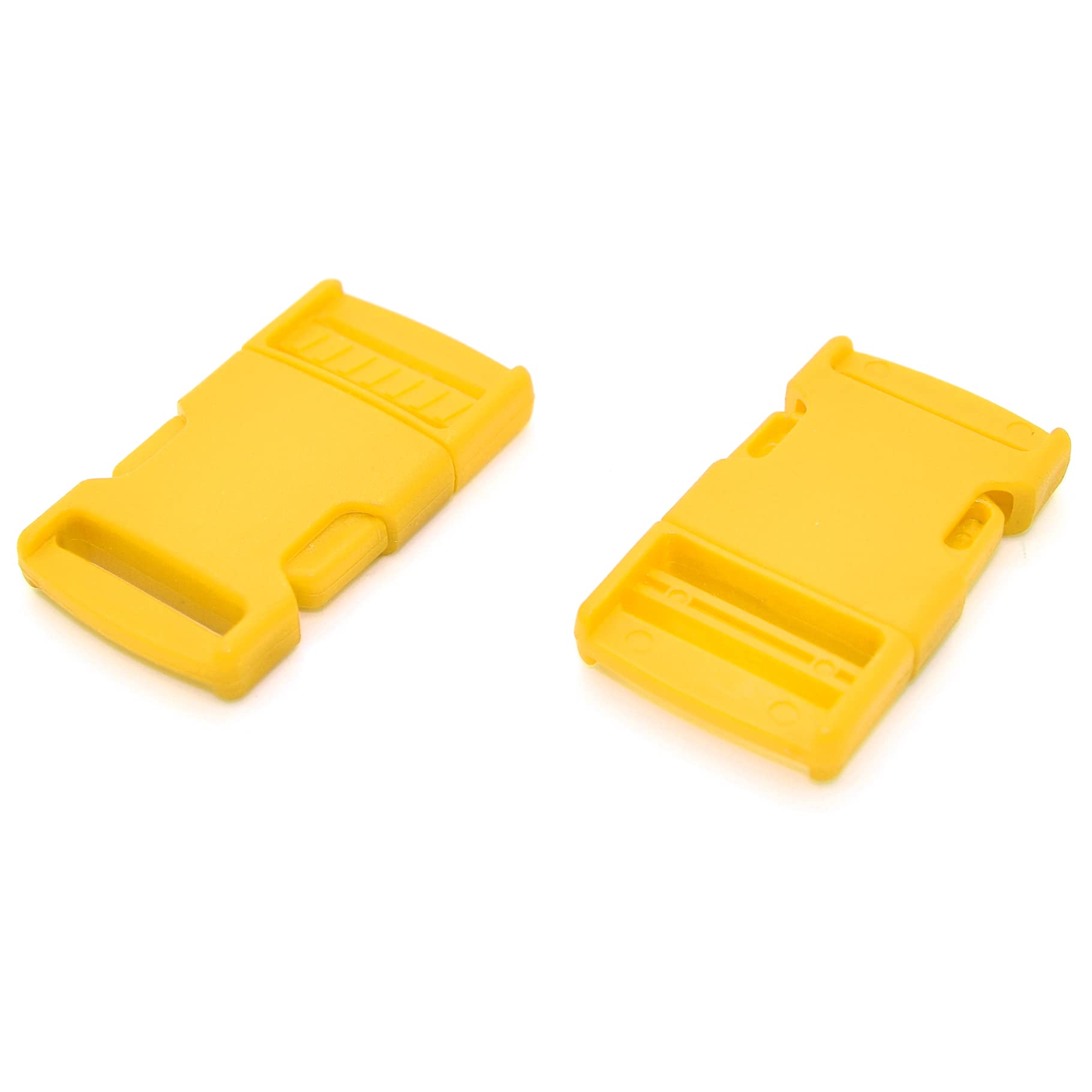 SolaDirect Side Release Buckles Clips For 30 mm WebbingLuggageBack Pack / RucksackStraps (Yellow2 Pieces) from B&Q