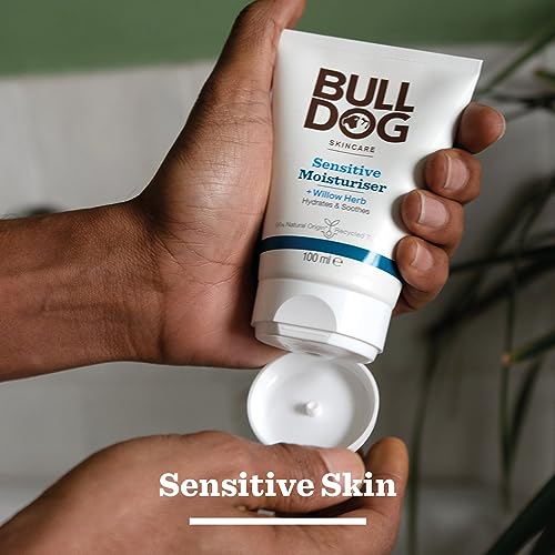 BULLDOG Huidverzorging - Gevoelige Moisturiser voor mannen, Groene thee, 100ml - Afbeelding 5