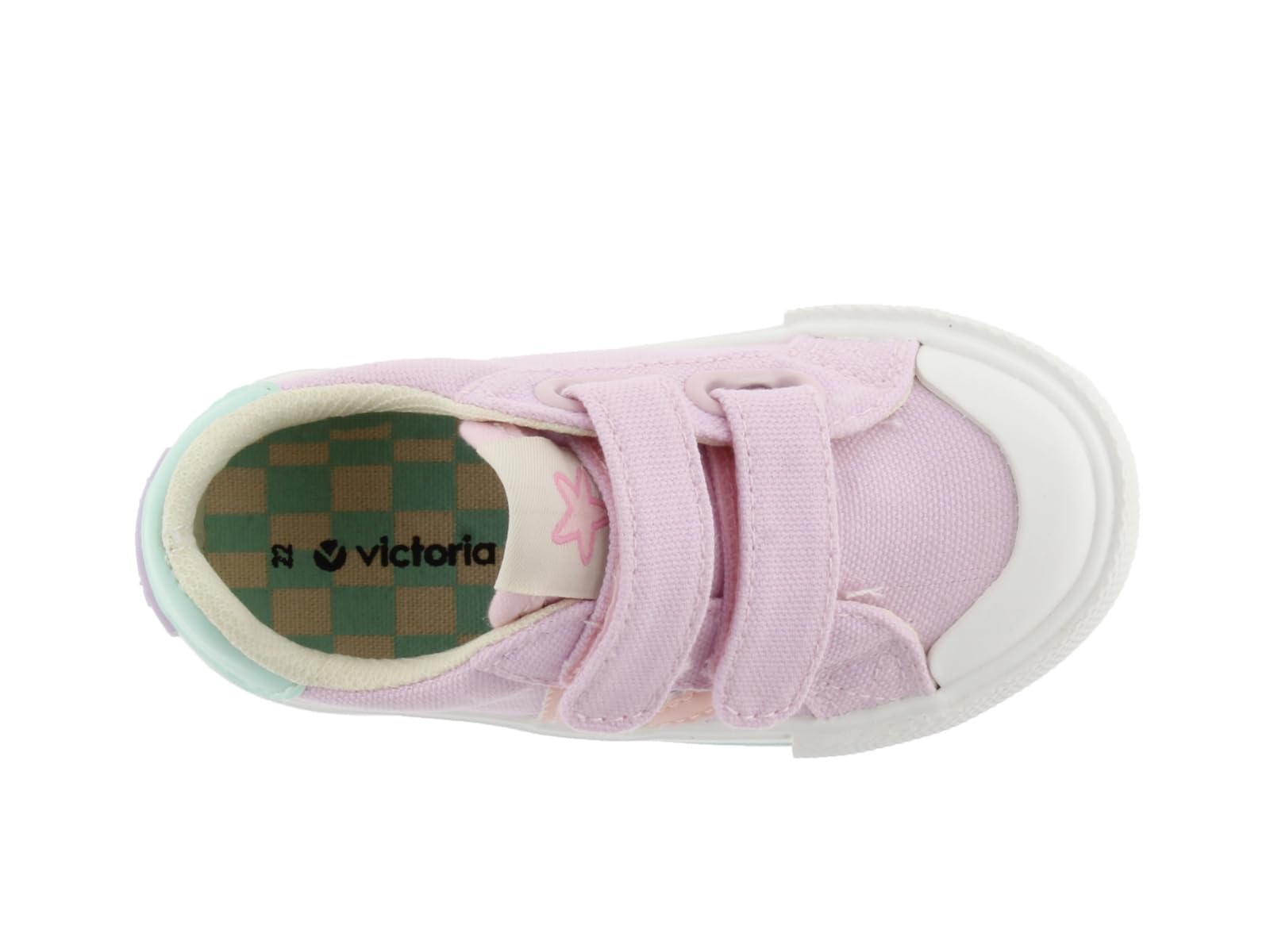 victoria Sneaker Tribu 1065189 | Canvas & Doppel-Klettverschluss für Kinder Unisex
