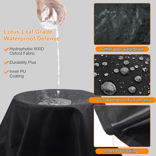 image for Aoretic Griddle Cover 600D Heavy Duty for Blackstone Griddle Cover Fla