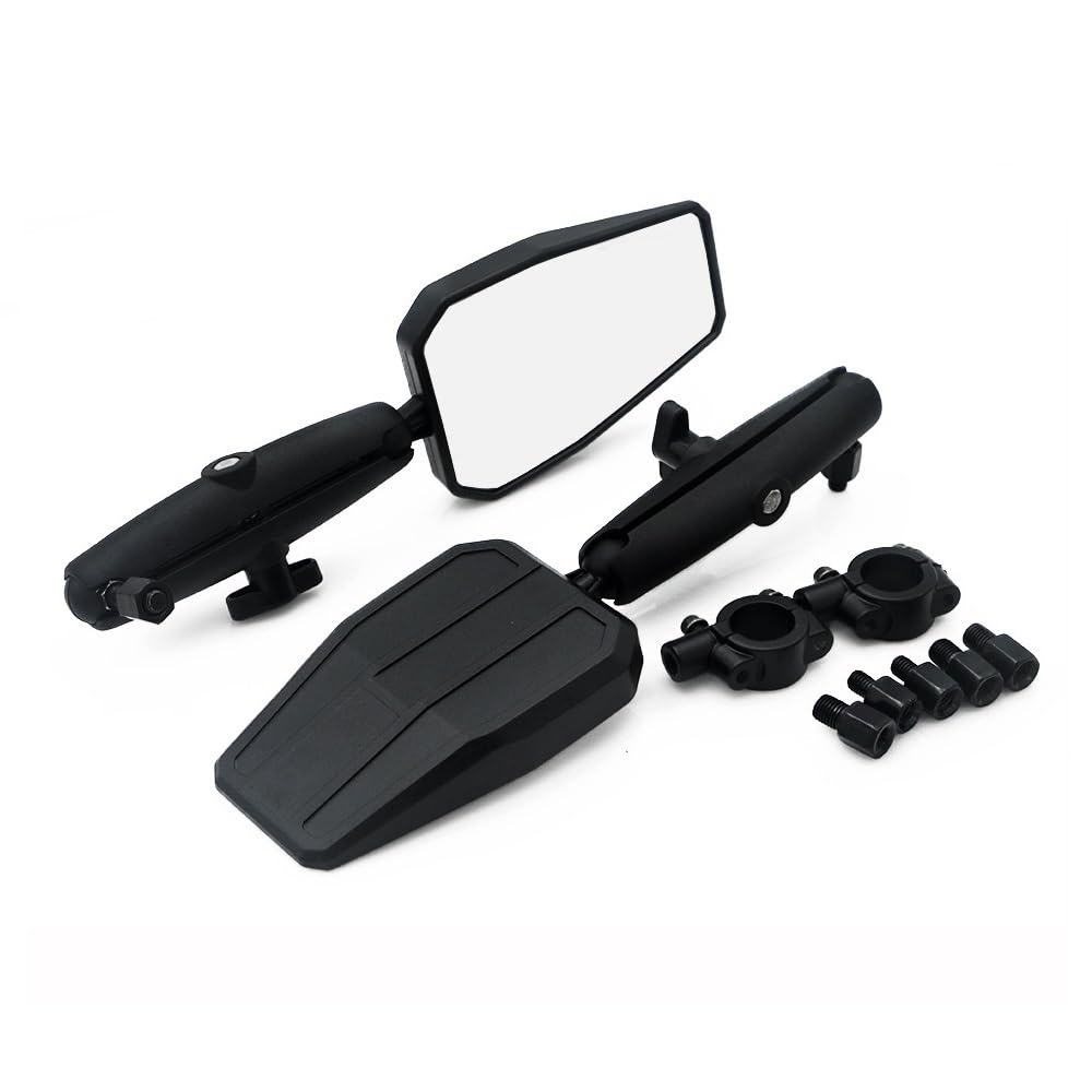 Retrovisores De Moto Espejo retrovisor for Motocicleta Todoterreno, Manillar de visión Amplia, Espejos Plegables, Accesorios de Motocicleta Retrovisores Moto