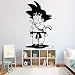 QIEGAO Dragonball Wandaufkleber Home Decoration Zubehör für Kinderzimmer Dekor Vinyl Kinderzimmer Wandtattoo Wandbilder-42x72cm