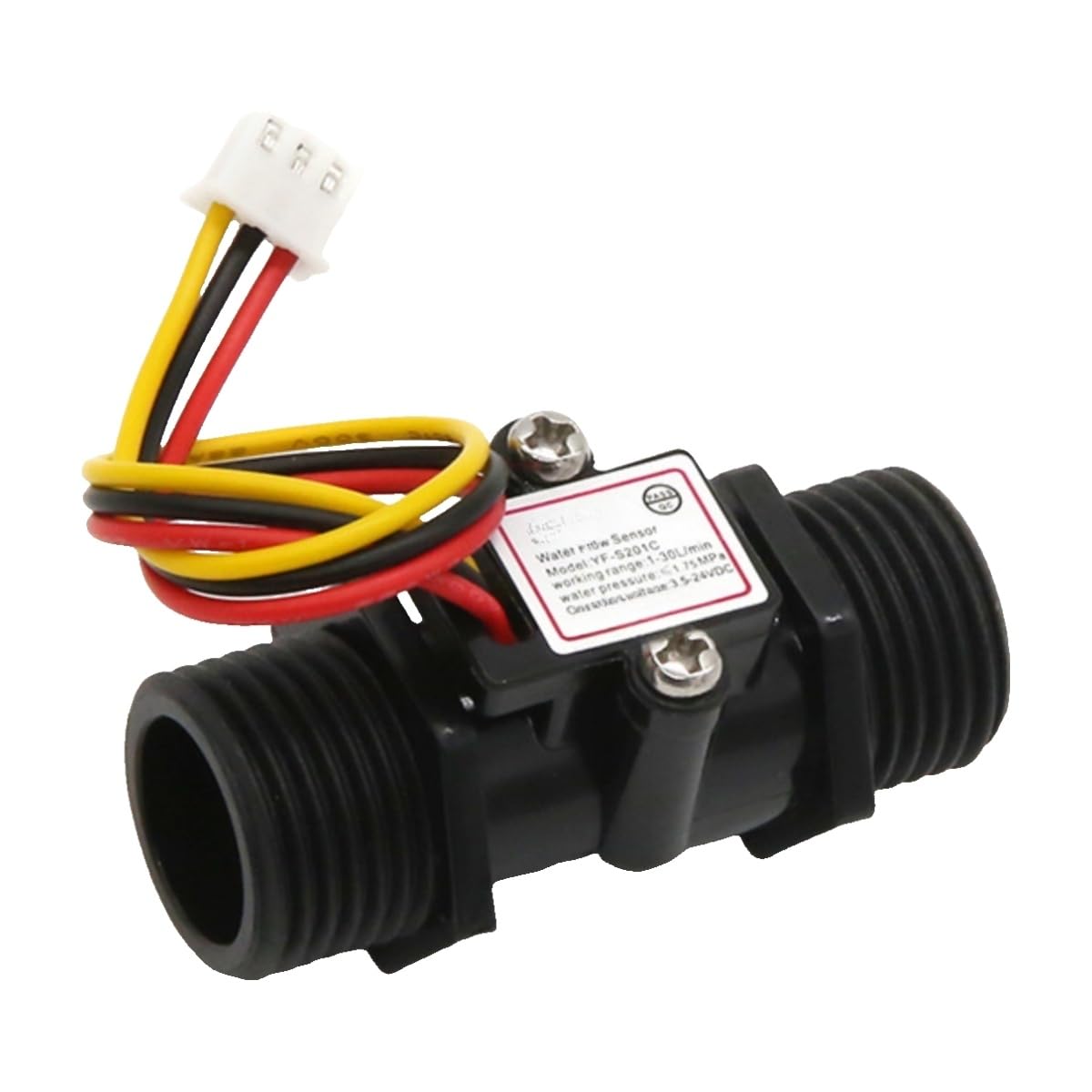 Sensor de flujo agua G1/2 para un control preciso de caudal de 1/2 pulgada 2