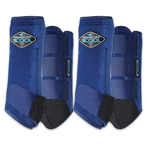 Image of Professional's Choice 2XCOOL Sports Medicine Horse Boots | Protective & Breathable Design for Ultimate Comfort & Durability in Active Horses | Value 4 Pack