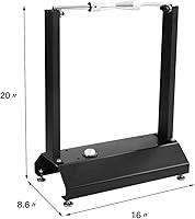 Vista 7 de Goplus, equilibrador de rueda estático para motocicleta. Vertical, universal