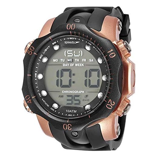 Relógio, Digital, Speedo, 11005G0EVNP2, masculino, Rose Gold