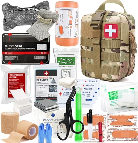 VVIITOP IFAK Kit Trauma Kit Military Medical First Aid Kits
