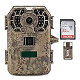 Stealth Cam 2020 G42NG 24MP Trail Camera and Memory Card Bundle. No-Glow Flash, 100-Ft. IR Range, Kryptek Camo (3 Items)