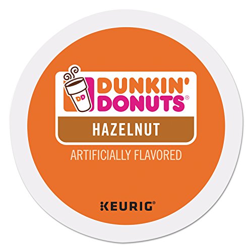 Dunkin Donuts Hazelnut Flavored Coffee K-Cups For Keurig K Cup Brewers (24 Count)