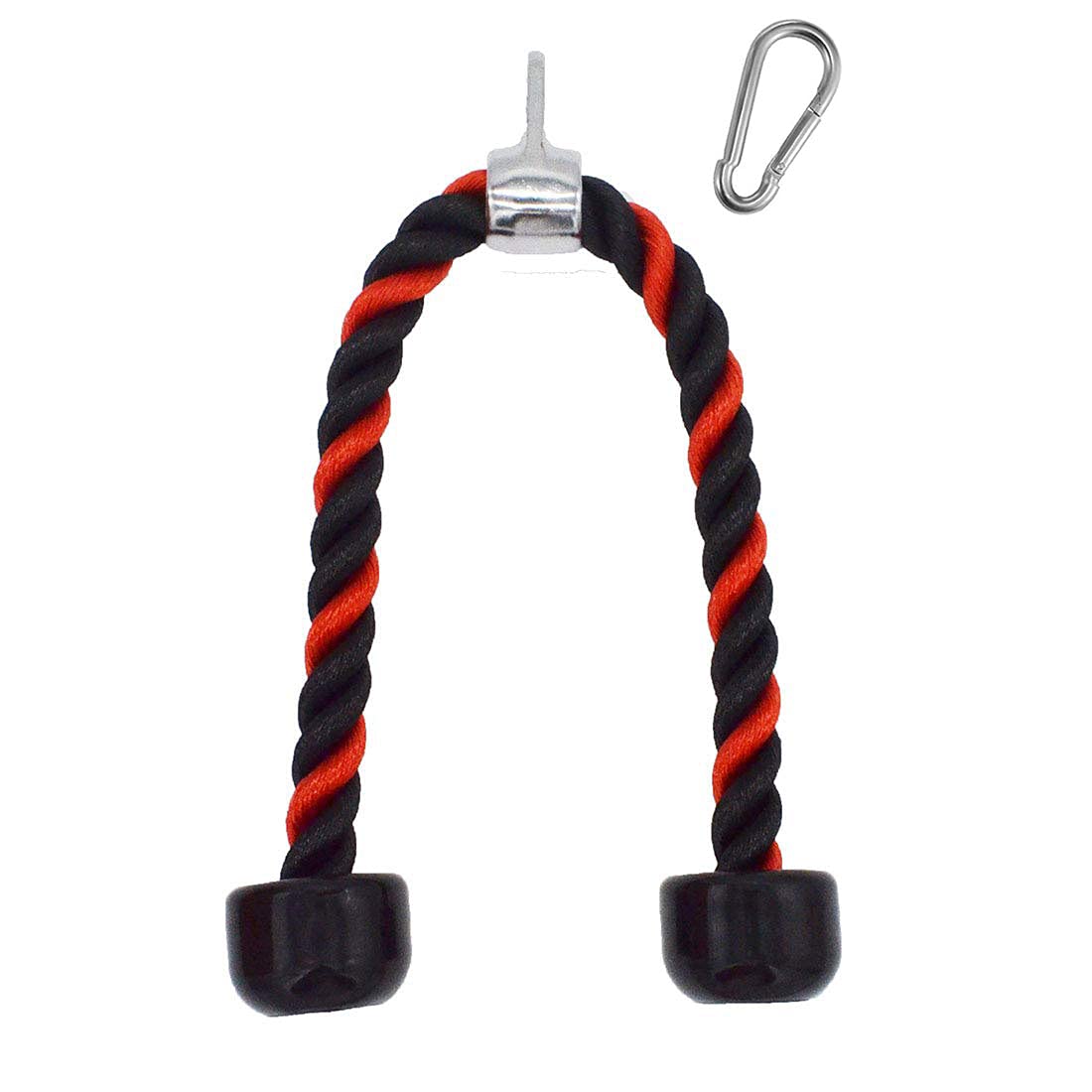 Tricep Rope Cable Attachments Cable Machine Accessories for Home Gym, 27 Inch Tricep Rope For Pulley System Attachment, LAT Pull Down, Cable Machine Attachments, Weight Fitness