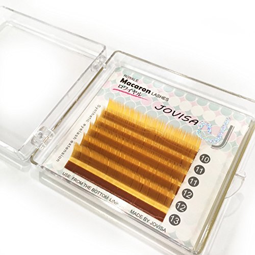 JOVISA Macaron Lash 0.07 / C/Mix Tray 17 Different Color Options 6 Rows/Tray