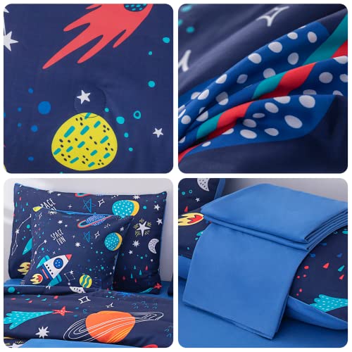 Kids Bedding Sets For Boys Girls Space Bedding,Galaxy Bedding Comforter Quilt Set Kids,Bedding Sets Queen With Comforter 7Pieces,Full Size Bedding Sets With Comforter And Sheets #TOP6