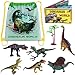 GiftInTheBox Dinosaur Toys, Large 31.5 x 47.3 Inch Play Mat with 21 Realistic Looking Dinosaurs Including T-Rex, Triceratops, Velociraptor, Great Gifts for Kids 3 Year Olds and Up