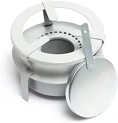 Fogão Portátil Espiriteira A Álcool Camping Fogareiro Fácil e Pratico para pesca viagem