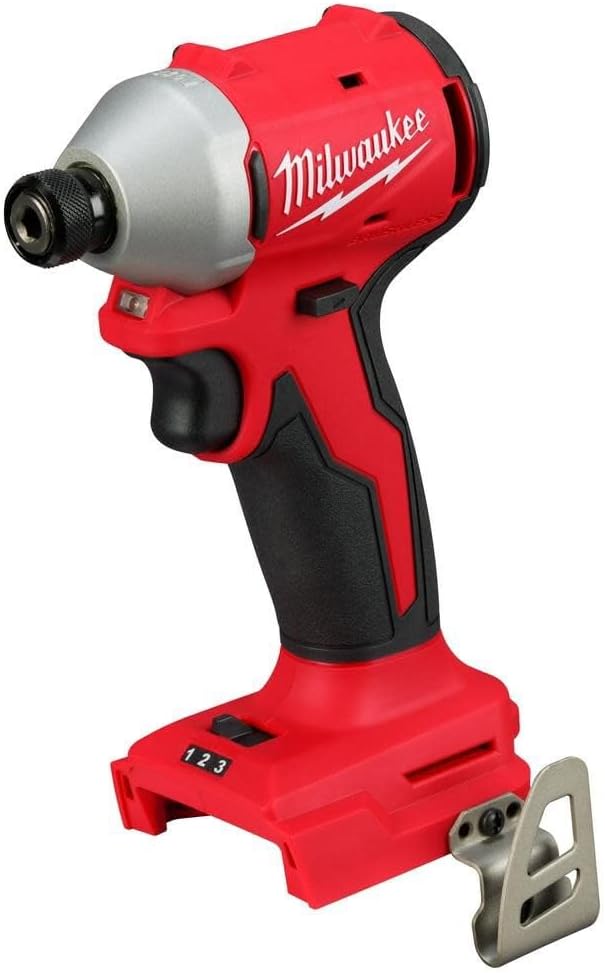 Milwaukee M18 Compact 3651 Hex 3-Speed Impact Driver (Bare Tool) (Renewed)