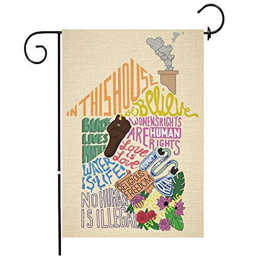 Chengxun HYQ1314 Kindness Is Everything Garden Flag In This House cover