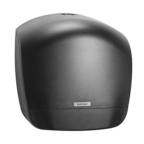 Dispensador Gigant Katrin 92162 para rollos de papel higiénico Jumbo grande negro