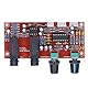 Shipenophy Digitaler Mikrofon Hall Verstärker, Reverbation Board Weniger Interferenzunterstützung, Mobile Spulen, rauscharm für Audiogeräte