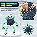 8Pcs Fidget Spinners Glow in The Dark, Fingertip Gyro DIY Deformable Robot Funny Sensory Fidget Toys Decompression Spinner Birthday Gifts Classroom Prizes Party Favors for Kids Adults