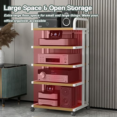 Torre de rack de audio para sala de estar ideal para disfrutar del cine en casa 4