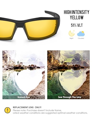 Image of BLAZERBUCK Anti-salt Polarized Replacement Lenses for Oakley Canteen 2006 Sunglass