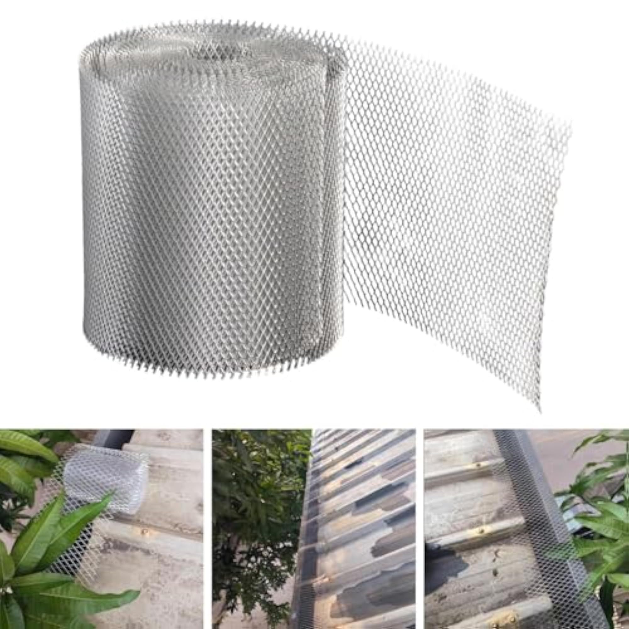 Gutter Cover with 2mm Fine Mesh for Garden