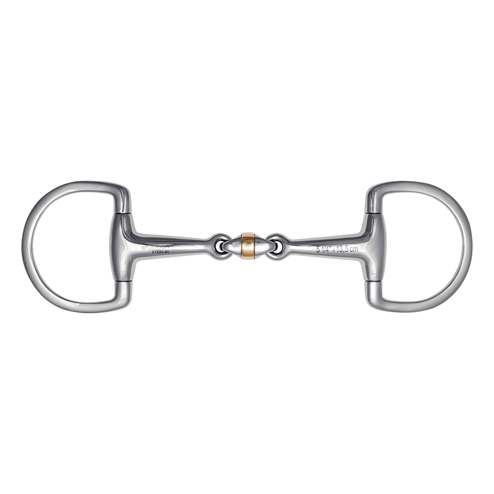 Stübben Gebiss 2658 Soft-Roll D-Ring Trense Sweet Kupfer-Mittelstück