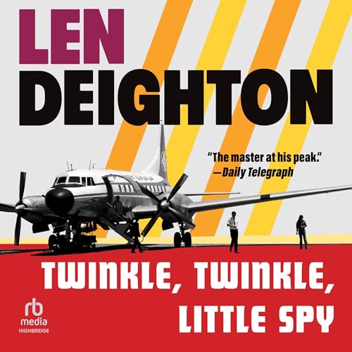 Twinkle Twinkle Little Spy Audiolibro Por Len Deighton arte de portada