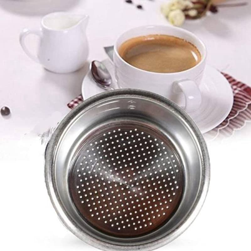 12 Uds 51Mm 4 Tazas no presurizadas para Breville Delonghi Krups máquina de café Filtro Cesta cápsula Taza de Acero Inoxidable