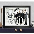 Panic at The Disco Signed Autographed Photo 8X10 Reprint Rp Pp - Brendon Urie, Ryan Ross, Dallon Weekes & Spencer Smith