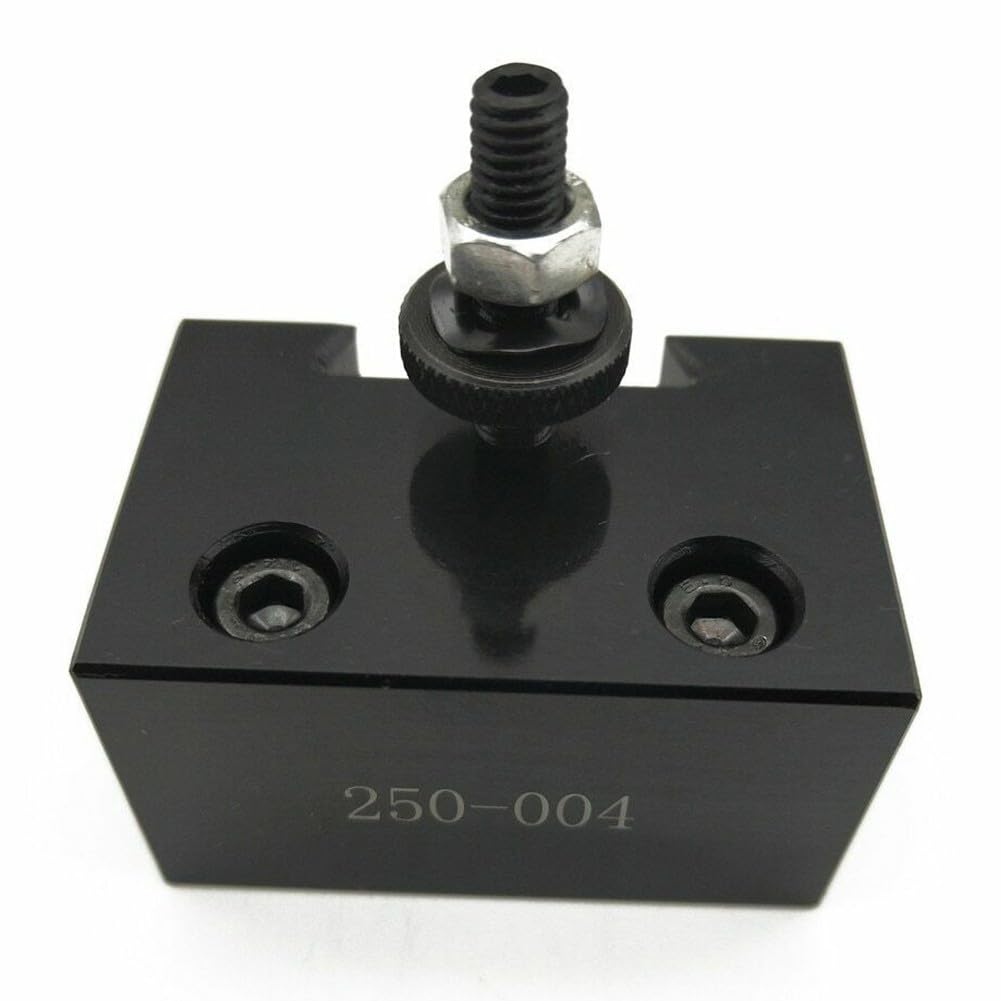 Kit de poste de herramientas de cambio rápido tipo 250, para soporte de herramientas de acero resistente, taladrado, para adaptarse a columpios de 6 a 9 pulgadas, accesorios del sistema