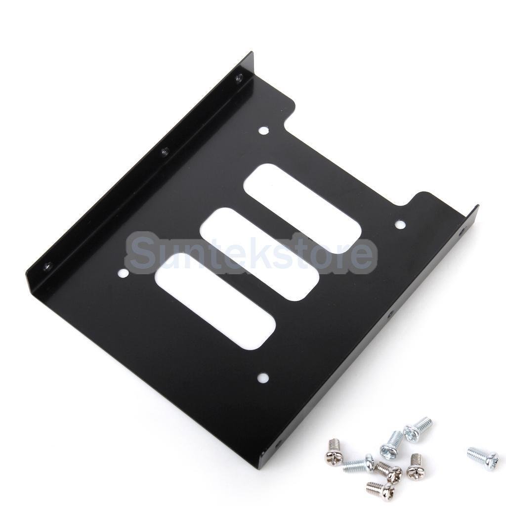 Generic 2. 5" SSD HDD to 3. 5" Metal Mounting Adapter Bracket Dock Hard Drive Caddy Holder