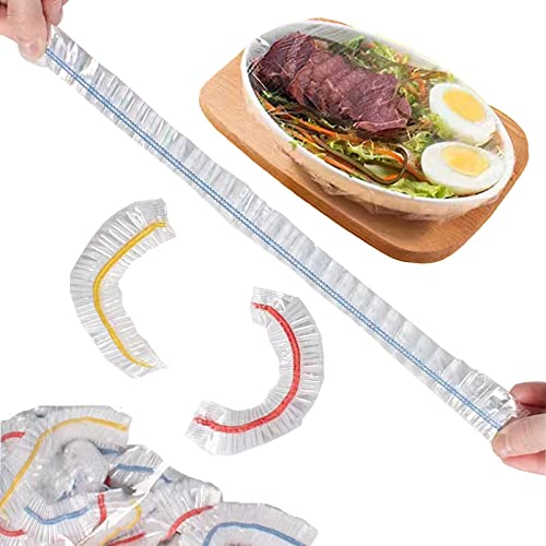 200 Pièces-haute pression épaissie Film Alimentaire Pour Les Fruits, Les Légumes, La Viande, Etc.Conservation Des Aliments，Film Alimentaire Reutilisable，Sac De Conservation Frais