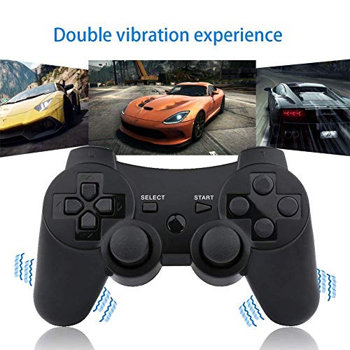 Wireless Controllers For Ps3 Playstation 3 Dual Shock (Pack Of 2,Clearblue And Cleargreen) #TOP4
