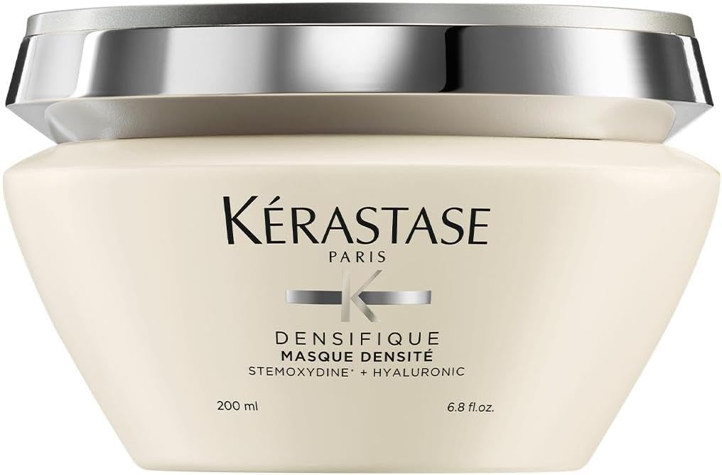 Kérastase Densifique Femme, Masque Densité, Verdikkend en Volumiserend Haarmasker, Met Hyaluronzuur, Glucopeptide & Ceramiden, Voor Fijn, Dunner Wordend Haar 200ml