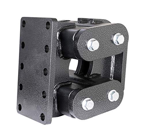 GEN-Y Victory Lane Series - Torsion Flex, Flat Plate Torsion Trailer Coupler, 3.5K Tongue Weight, 32K Towing Capacity