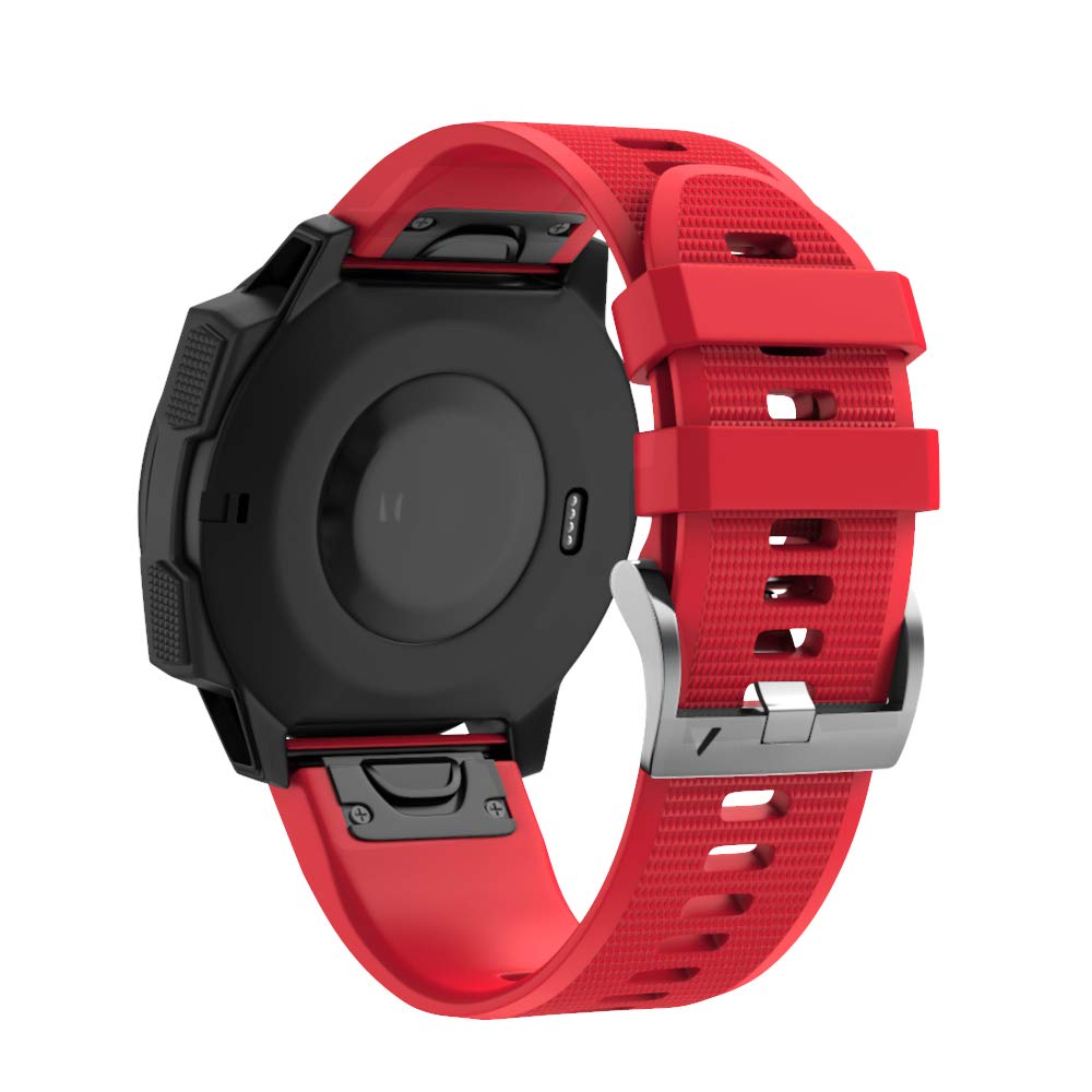 Bracelet silicone libération rapide 22 26 mm Garmin Fenix - 8