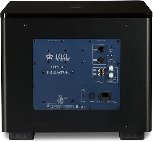 Miniatura 4 de REL Acoustics HT1510 Predator Subwoofer compatible con HT-Air inalámbrico vinilo negro