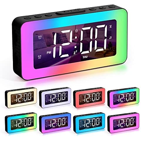 Sukeen Digital Alarm Clock with Night Light Cover