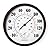 Indoor Outdoor Thermometer Wall Large Numbers Thermometer No Battery 12" Hanging Digital Weather Hygrometers for Home Garden Outside Patio Decor (Brown)