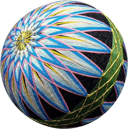 Amazon | 松本てまり (黒蒼, 小) | 民芸品 | おもちゃ