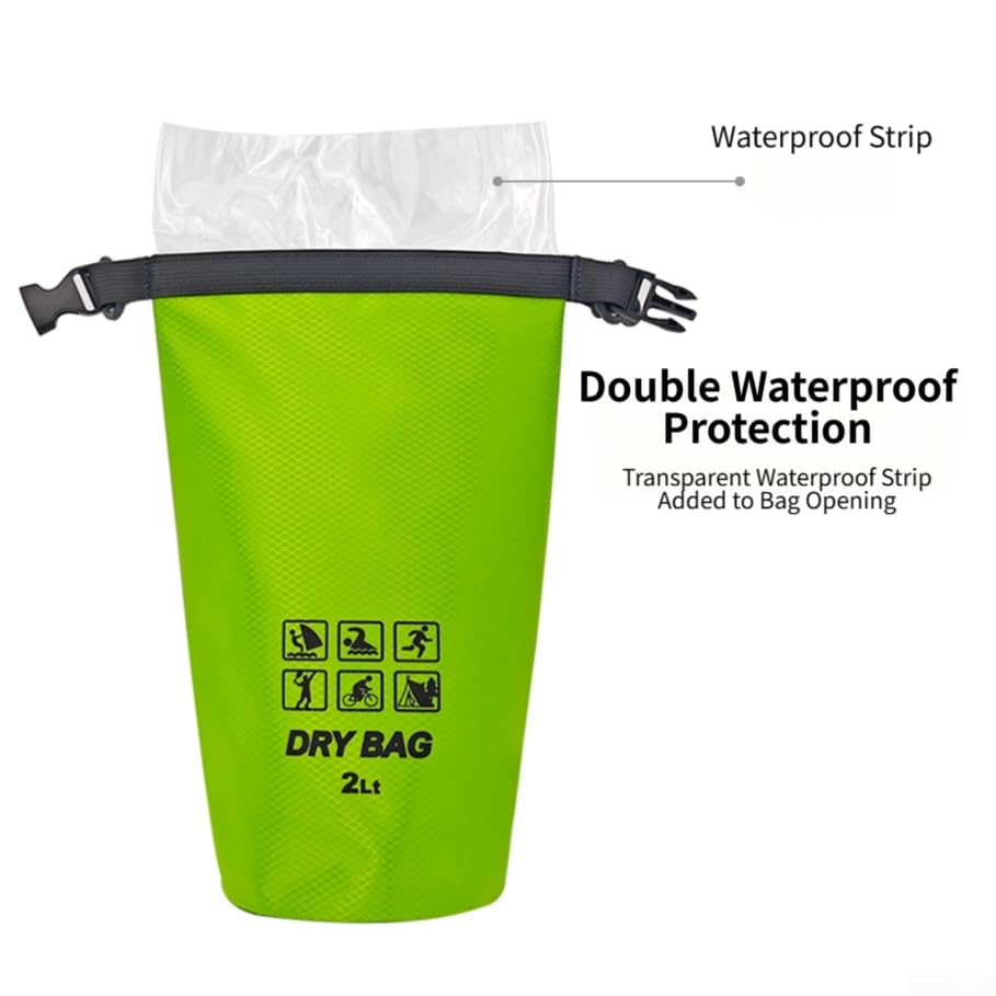 Bolsa de almacenamiento transparente resistente al agua para teléfono 5L 5